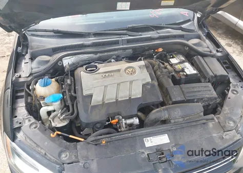 2013 Volkswagen Jetta 2.0L Tdi из США, поврежденный, VIN 3VWLL7AJ8DM358757